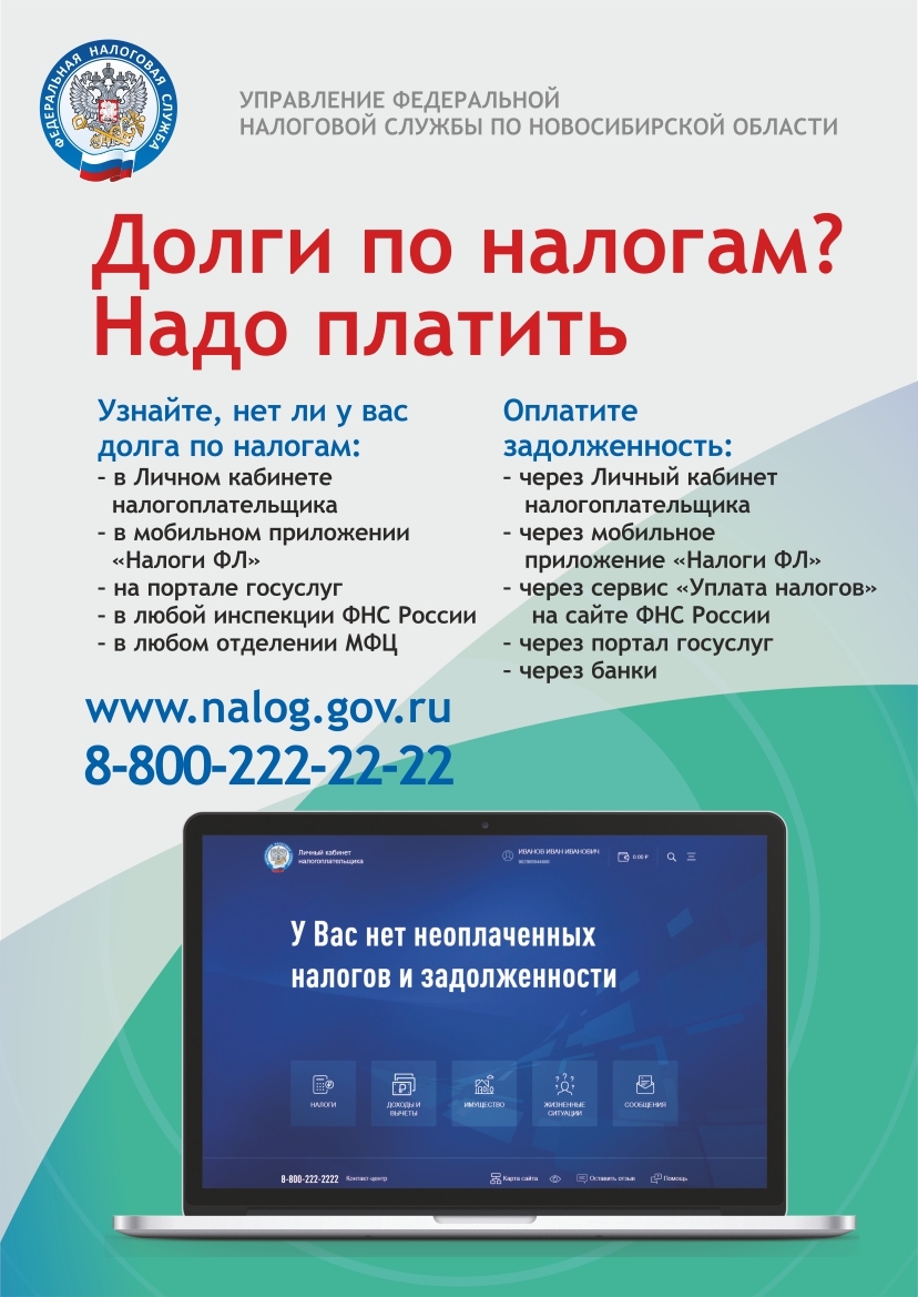 Долги по налогам